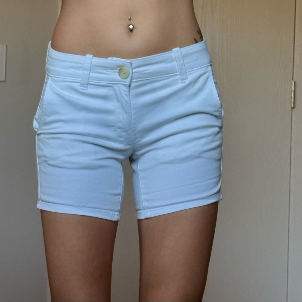 White American Eagle Jean Shorts Size 0 Zero
